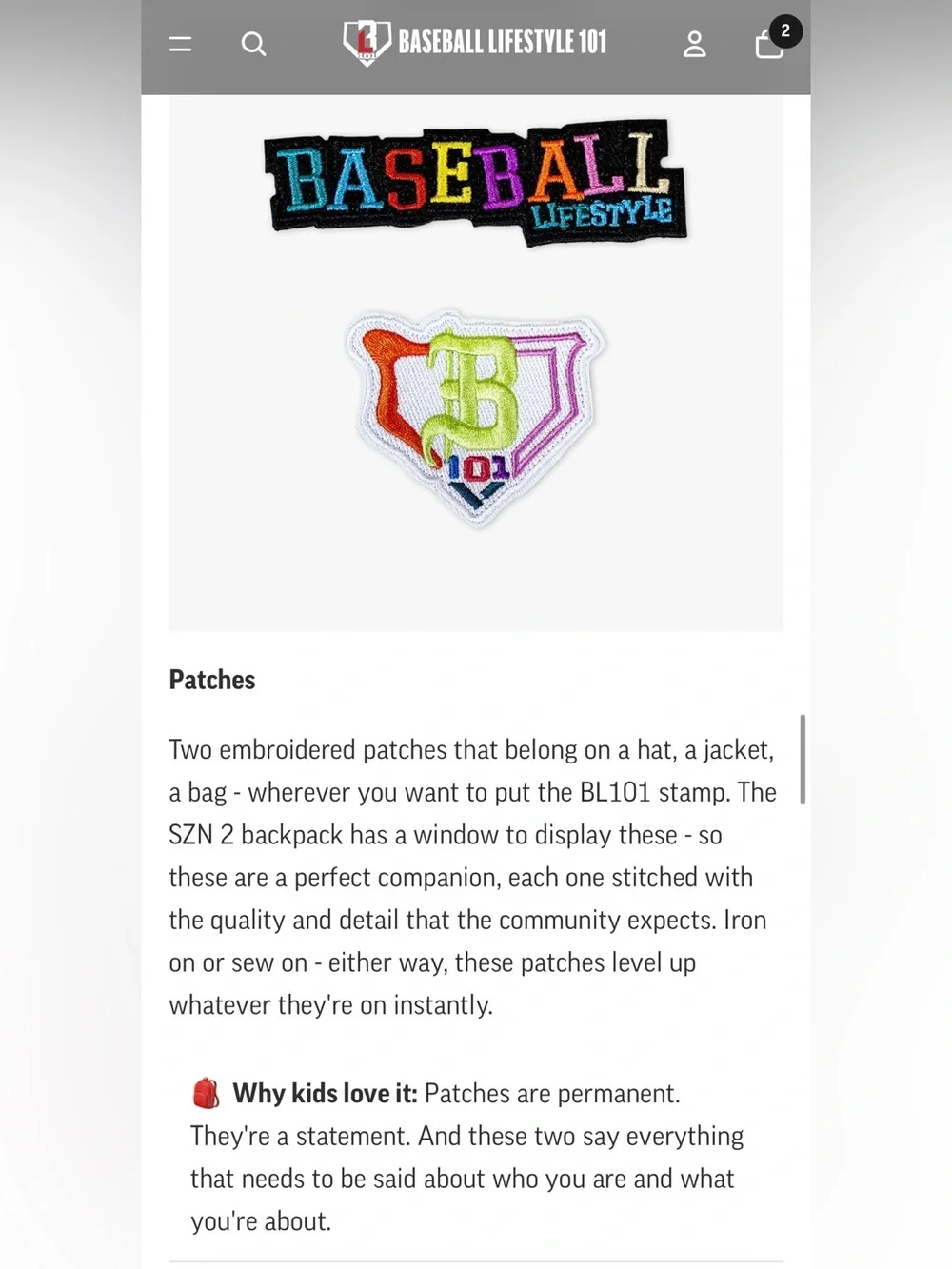 Baseball Lifestyle 101 Back to School 2026 Gift Box (please see description)